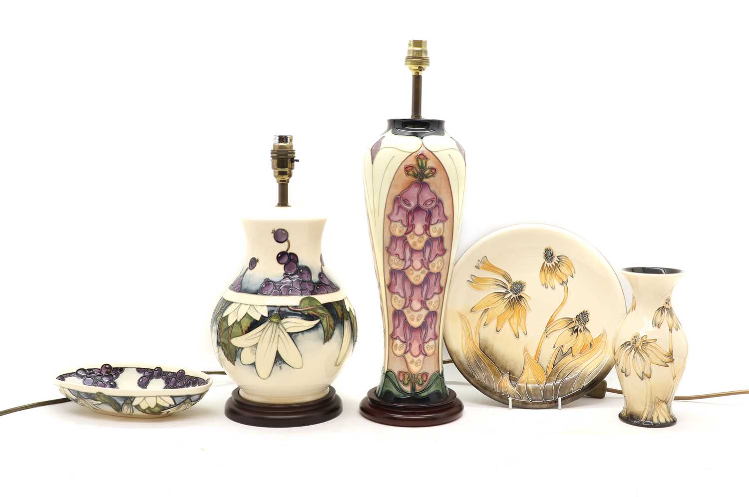 Lot 179 - A collection of Moorcroft pottery