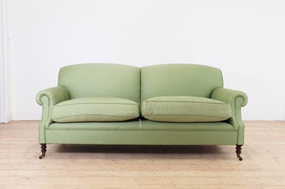 Lot 105 - A two-seater sofa by George Smith