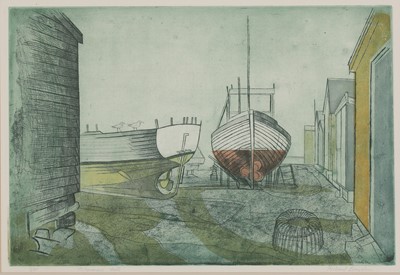 Lot 196 - Richard Bawden RWS NEAC RE (b.1936)