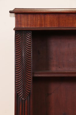 Lot 47 - A George IV mahogany low open bookcase