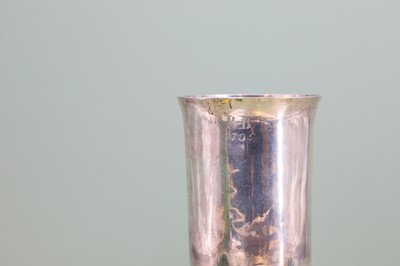 Lot 108 - A plain James II East Anglian provincial silver beaker