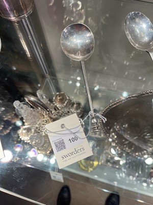 Lot 100 - A Charles I East Anglian provincial silver seal-top spoon