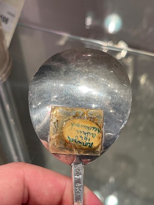 Lot 100 - A Charles I East Anglian provincial silver seal-top spoon