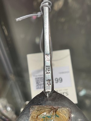 Lot 99 - A good Charles I East Anglian provincial silver seal-top spoon