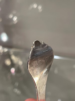 Lot 104 - A William III East Anglian provincial silver trefid spoon