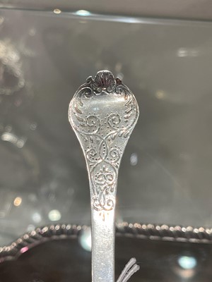 Lot 104 - A William III East Anglian provincial silver trefid spoon