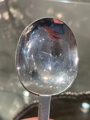 Lot 103 - A Charles II East Anglian provincial silver trefid spoon