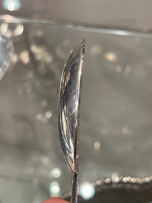 Lot 103 - A Charles II East Anglian provincial silver trefid spoon