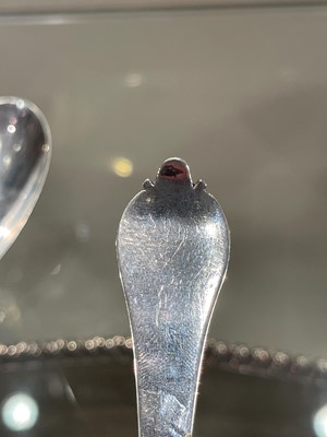 Lot 106 - A William III East Anglian provincial silver trefid spoon