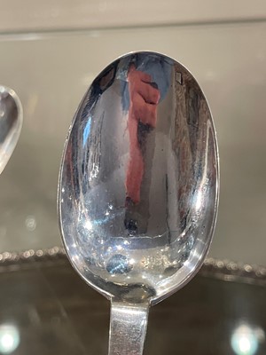 Lot 106 - A William III East Anglian provincial silver trefid spoon