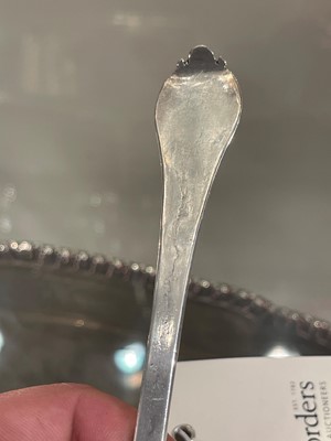 Lot 107 - A William III East Anglian provincial silver trefid spoon