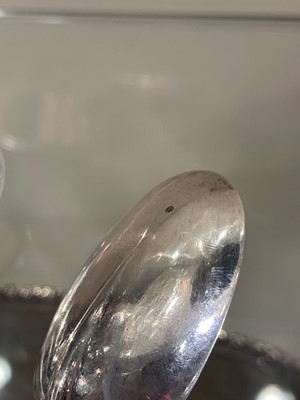 Lot 107 - A William III East Anglian provincial silver trefid spoon