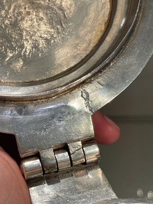 Lot 110 - A William & Mary East Anglian provincial silver tankard