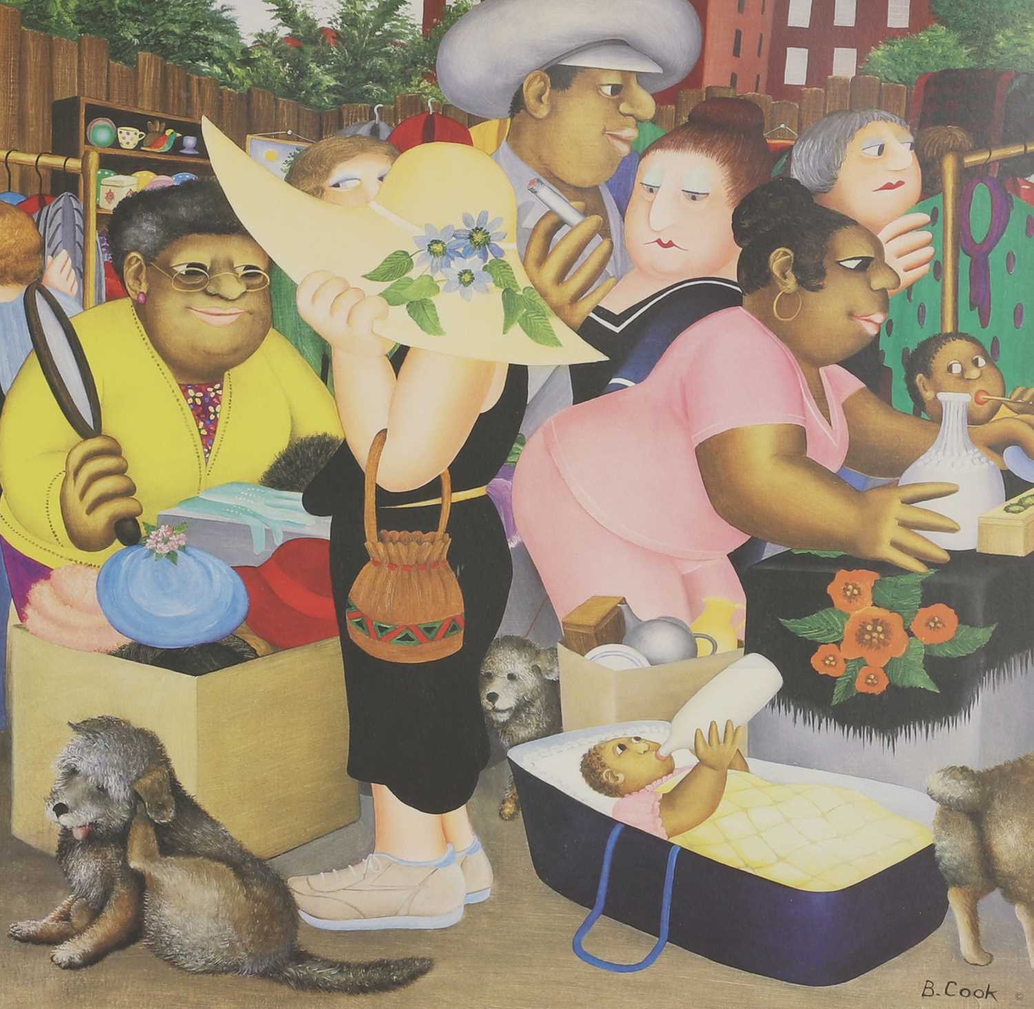 Lot 256 - Beryl Cook (1926-2008)