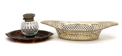 Lot 50 - A silver bread basket