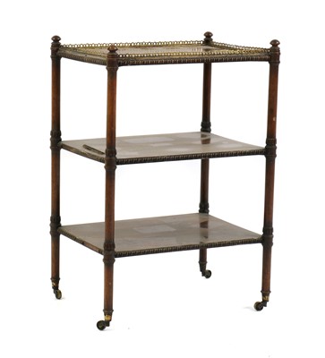 Lot 338 - A Regency rosewood etagere