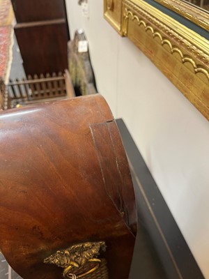 Lot 275 - A Regency mahogany and inlaid bracket clock