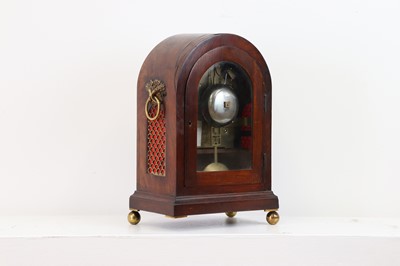 Lot 275 - A Regency mahogany and inlaid bracket clock