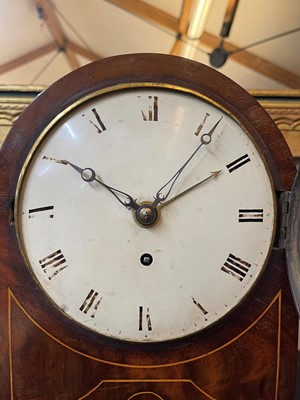 Lot 275 - A Regency mahogany and inlaid bracket clock