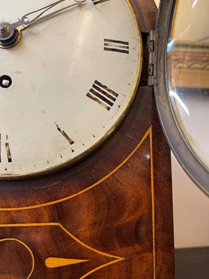 Lot 275 - A Regency mahogany and inlaid bracket clock