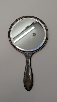 Lot 39 - A silver dressing table set