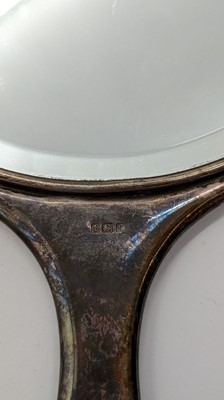 Lot 39 - A silver dressing table set