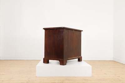 Lot 345 - A George I walnut and feather-banded architect's desk