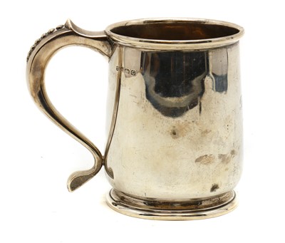 Lot 5 - A silver mug