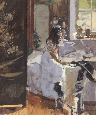 Lot 90 - Ken Howard RA (1932-2022)
