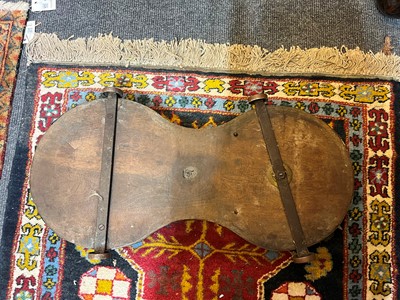 Lot 379 - Two large leather flagons or blackjacks