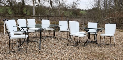 Lot 558 - A 'Heveningham Collection' suite of garden furniture