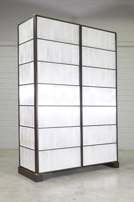 Lot 546 - A contemporary oak cabinet