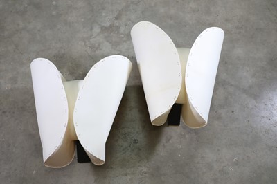 Lot 554 - A pair of 'Gstaad' wall lamps