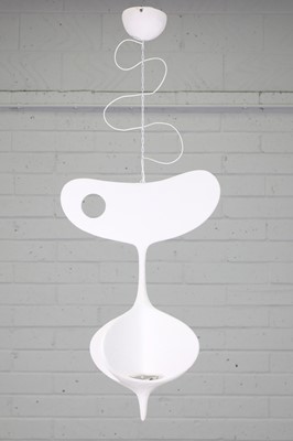 Lot 570 - An 'Akira' plaster light pendant