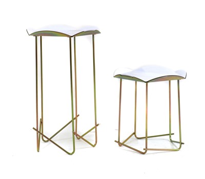 Lot 288 - Two South African Dokter and Misses side tables
