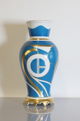 Lot 139 - A German Schaubach Kunst 'Model 1393' Secessionist porcelain vase