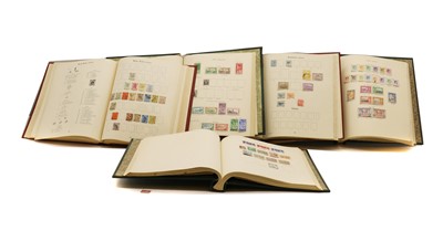 Lot 339 - A World collection of ten stamp albums