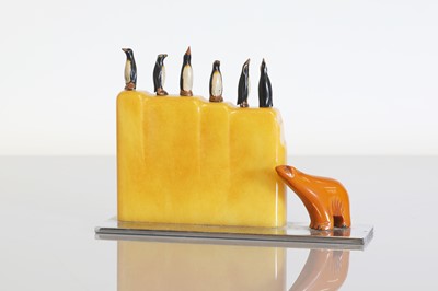 Lot 207 - An Art Deco cocktail stick set
