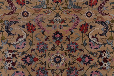Lot 272 - A Persian wool carpet attributed to the Benlian workshops