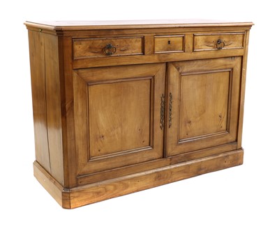 Lot 504 - A French chestnut cabinet