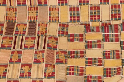 Lot 368 - An Ewe kente cloth