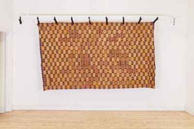 Lot 368 - An Ewe kente cloth