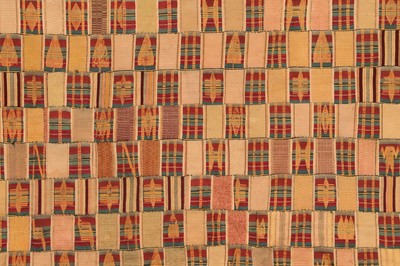 Lot 368 - An Ewe kente cloth