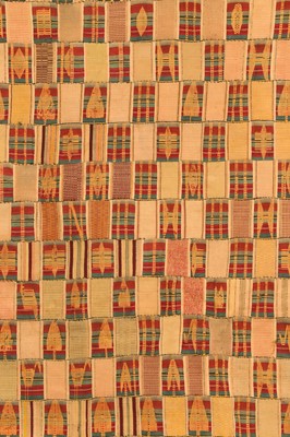 Lot 368 - An Ewe kente cloth