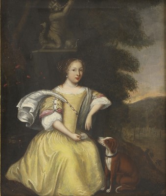 Lot 36 - Follower of Caspar Netscher