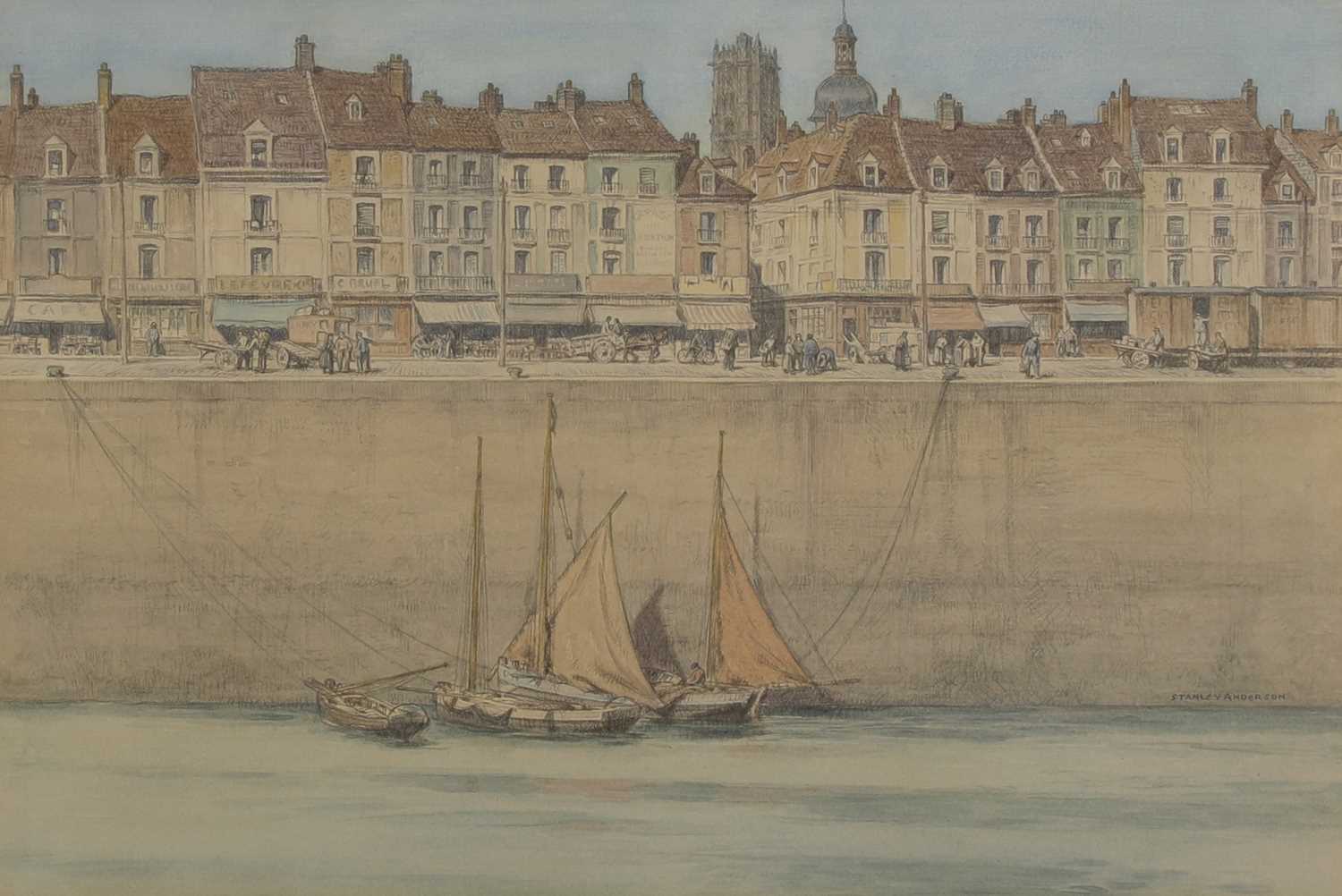 Lot 268 - Stanley Anderson RA RE (1884-1966)