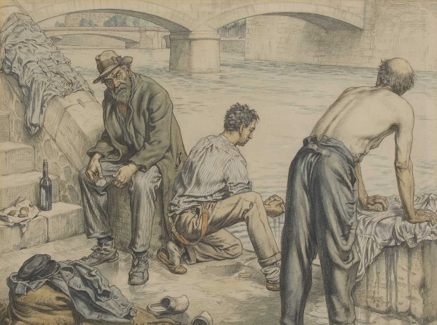 Lot 267 - Stanley Anderson RA RE (1884-1966)
