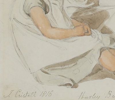 Lot 220 - Joshua Cristall POWS (1767-1847)