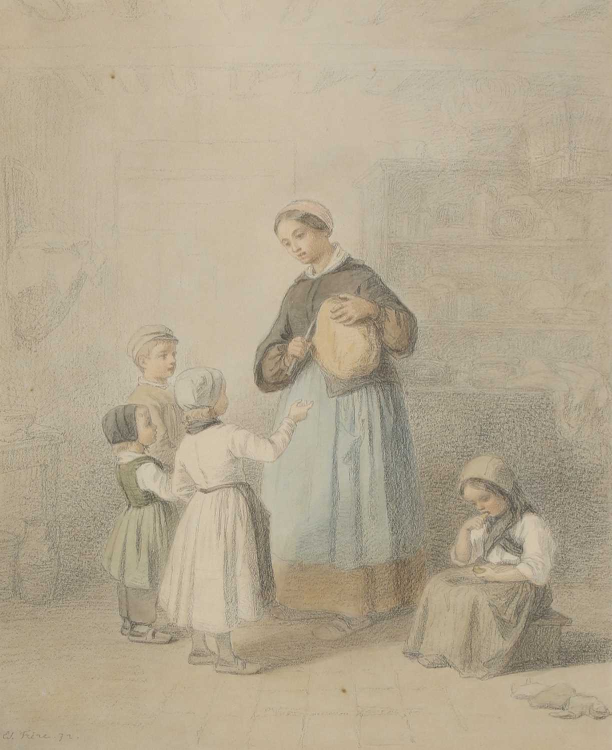 Lot 232 - Pierre-Édouard Frère  (French, 1819-1886)