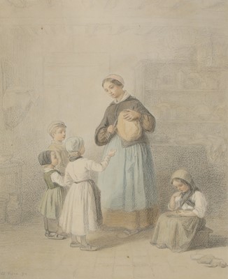Lot 232 - Pierre-Édouard Frère  (French, 1819-1886)